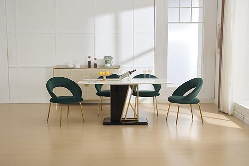 Miniatura 36 de Goujxcy Silla de tocador de piel sintética, silla de escritorio peluda para niñas adolescentes, cómoda silla de tocador de maquillaje, silla de