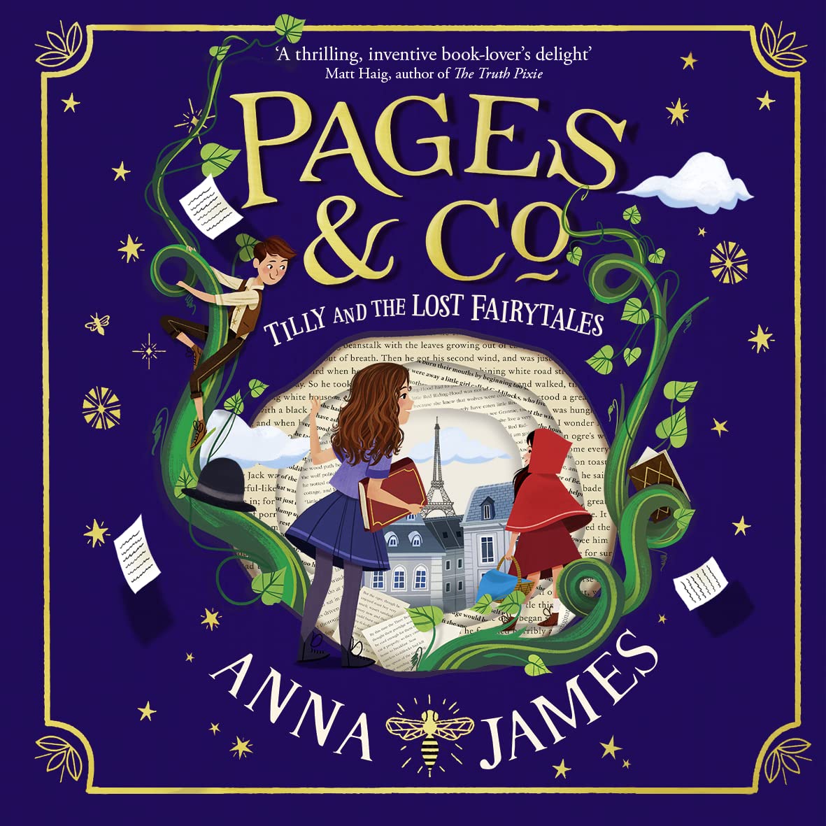 Cover art for Pages &amp; Co.: Tilly and the Lost Fairy Tales