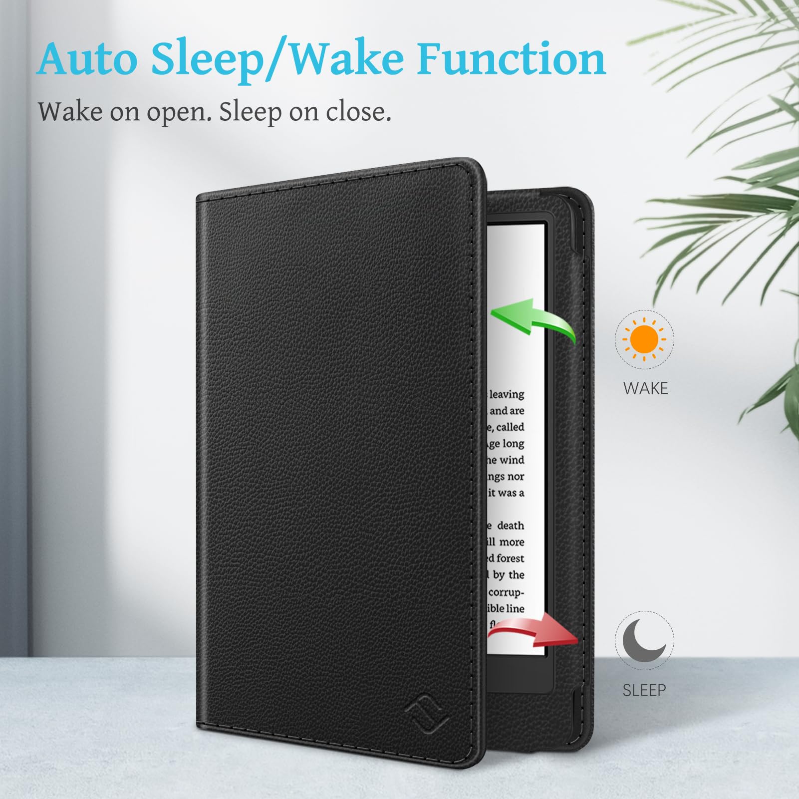 Custodia Per Kindle 11ª Generazione (2024/2022) - Copertura Protettiva Con Cinturino, Auto Sveglia, Vintage Brown - Foto 2