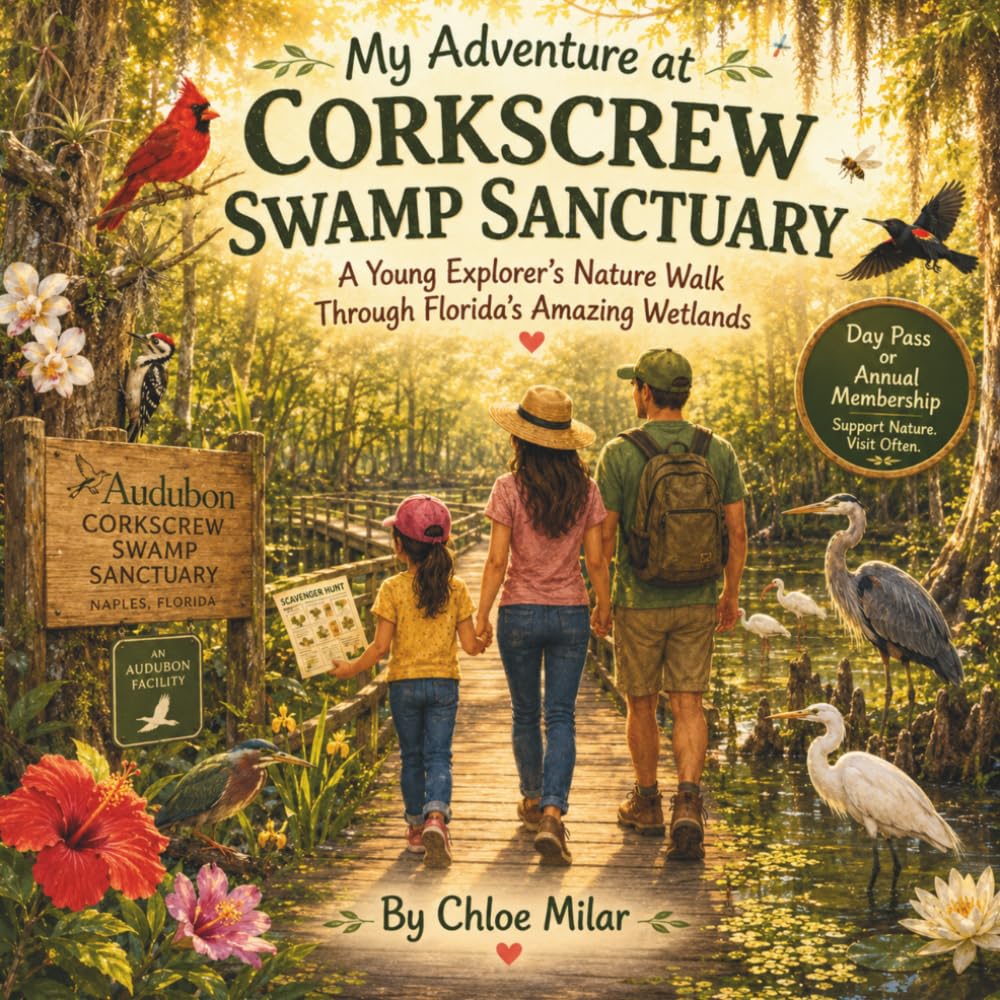 My Adventure at Corkscrew Swamp Sanctuary: A Young Explorer's Nature Walk Through Florida's Amazing Wetlands (Chloe's Adventures)