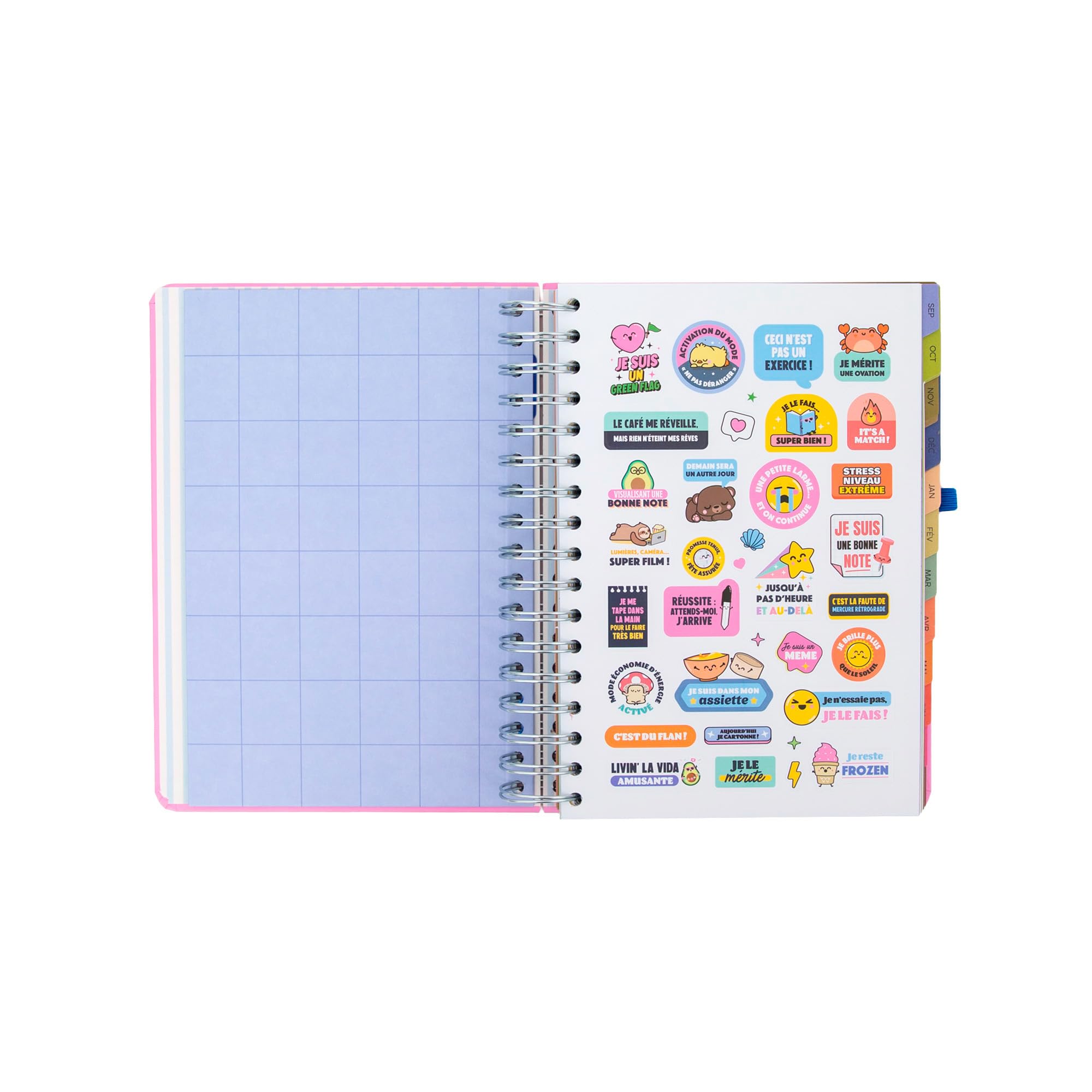 Agenda Mr. Wonderful 2026-27 Journalier Si la vie te donne des citrons