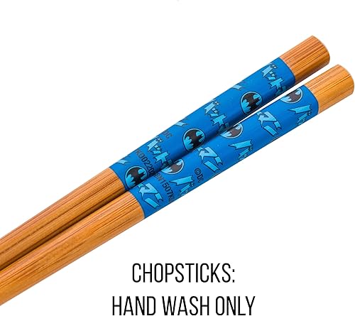 Miniatura 30 de Silver Buffalo - Cuenco con palillos para arroz, fideos o ramen, de cerámica, modelo Hogwarts Railways con escudo, de Harry Potter, apto