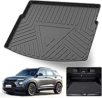 Vista 18 de Elsetyler - Alfombrilla de carga para 2021 2022 2023 2024 2025 Q7 - Negra TPO, apta para cualquier clima, resistente, impermeable, tapete