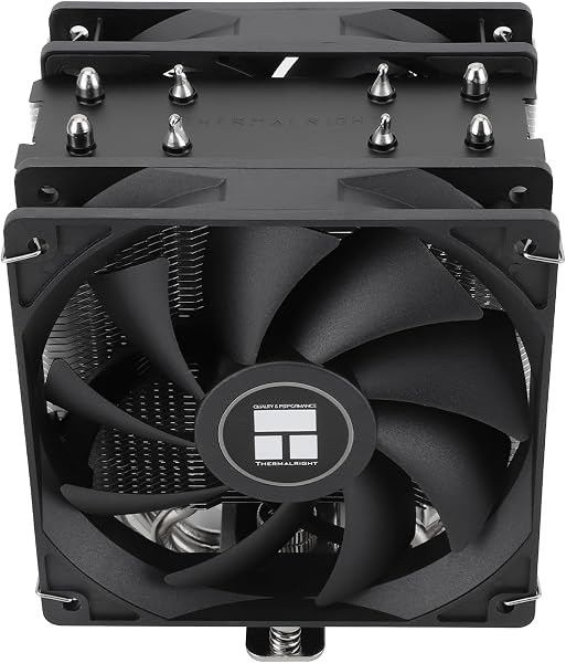 Thermalright TR Assassin X 120R SE PLUS, caloducs 4×6 mm, ventilateurs silencieux PWM 120 mm Refroidisseur CPU à air avec roulement S-FDB, technologie AGHP, pour AMD AM4 AM5/Intel 1700/115X/1200/1851 - 5