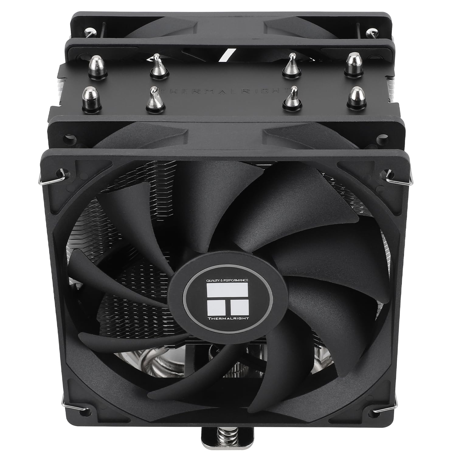 Thermalright TR Assassin X 120R SE PLUS, caloducs 4×6 mm, ventilateurs silencieux PWM 120 mm Refroidisseur CPU à air avec roulement S-FDB, technologie AGHP, pour AMD AM4 AM5/Intel 1700/115X/1200/1851 - 5