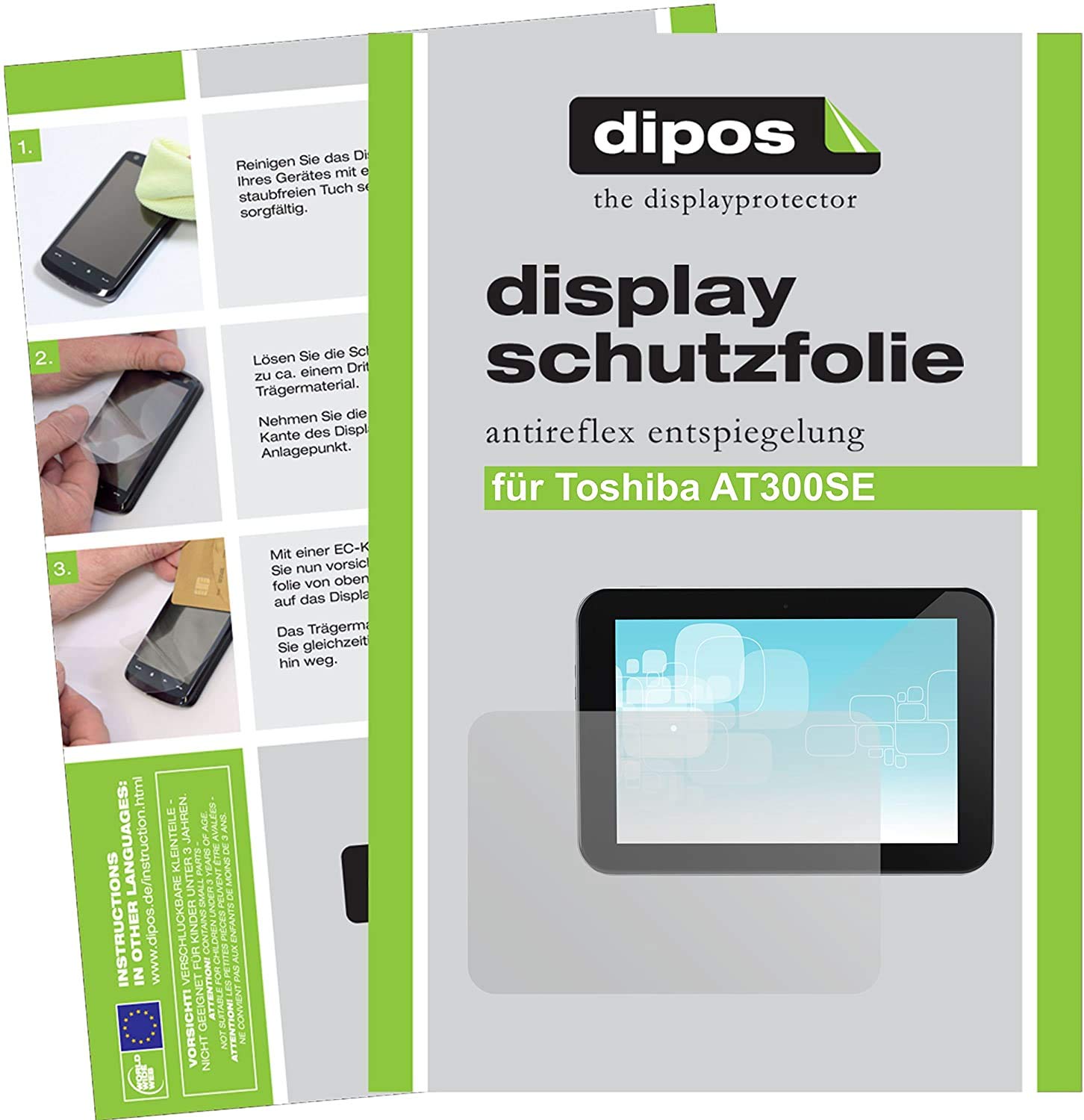 dipos I 6X Pellicola Protettiva antiriflesso Compatibile con Polar A300 Pellicola di Protezione