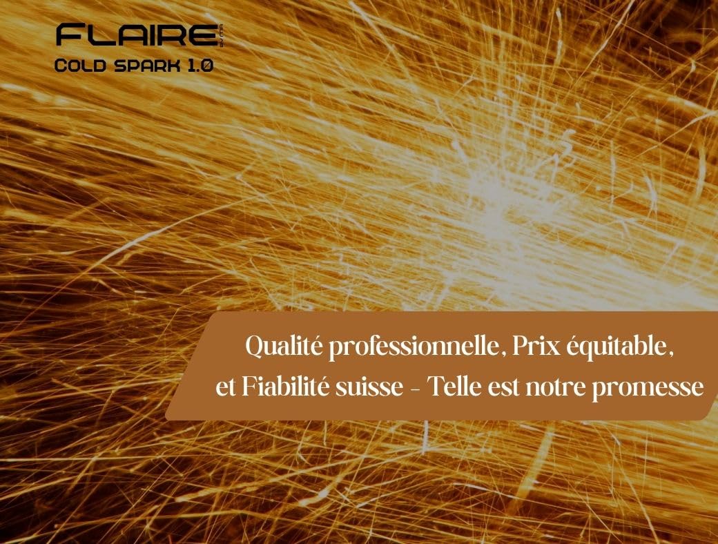 Machine à étincelle froide 750 W | Machine à effets spéciaux Sparkular | Télécommande DMX sans fil et écran LCD | 2 pièces.