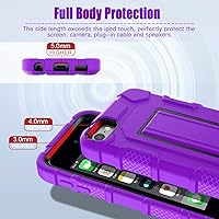 Vista 5 de Funda para iPod Touch 7ª generación, iPod Touch 6ª/5ª generación, resistente a los golpes, resistente a los golpes, para Apple iPod Touch 7/6/5