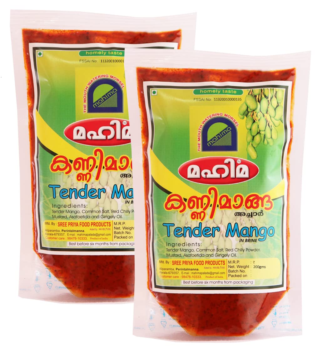 Mahima Tender Mango Pickle 400 gms (200 gms x 2 Nos) (B09NXWPBRP) Amazon Price History, Amazon Price Tracker