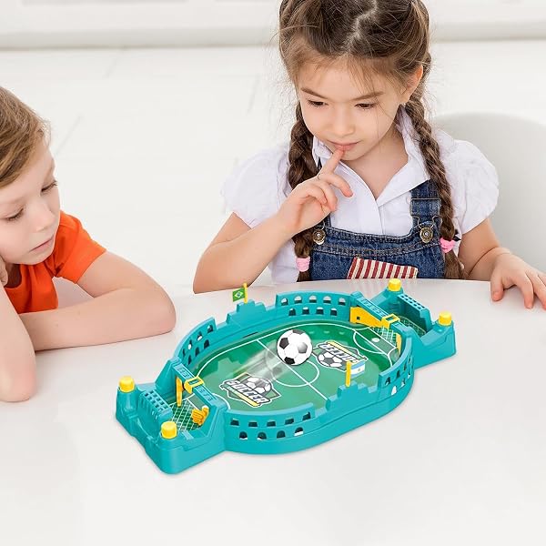Gioco Da Tavolo Calcio Strategia Per,Calcio Da Tavolo - Design Portatile con Scontro A Due Giocatori per Riunioni Familiari E Viaggi - 2