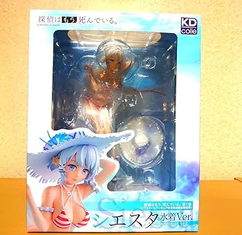 探偵はもう、死んでいる。 完全数量限定盤　Blu-ray・シエスタ水着フィギュア Amazon.co.jp: 探偵はもう死んでいる シエスタ 水着 フィギュア bluray
