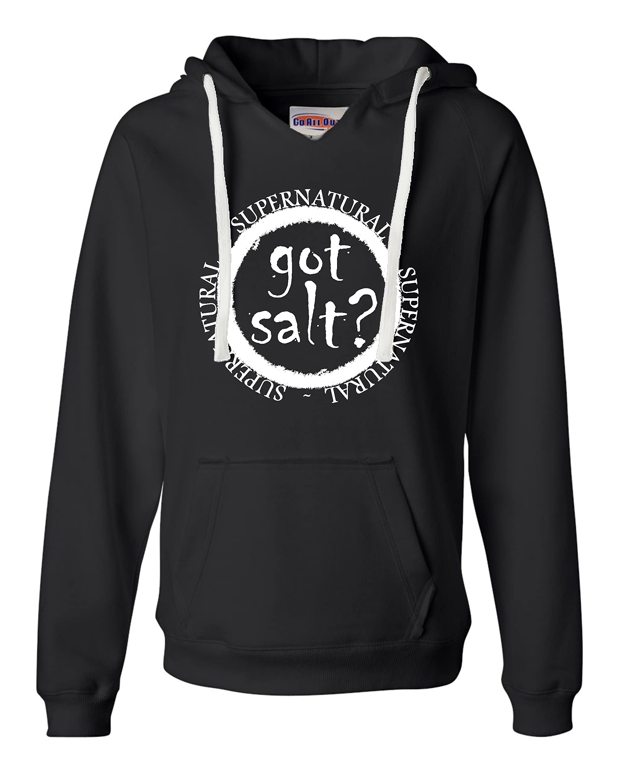 Go All OutWomens Got Salt? Supernatural Deluxe Soft Hoodie