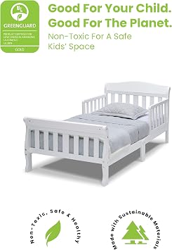 Delta Children Canton Toddler Bed, White by Delta Children