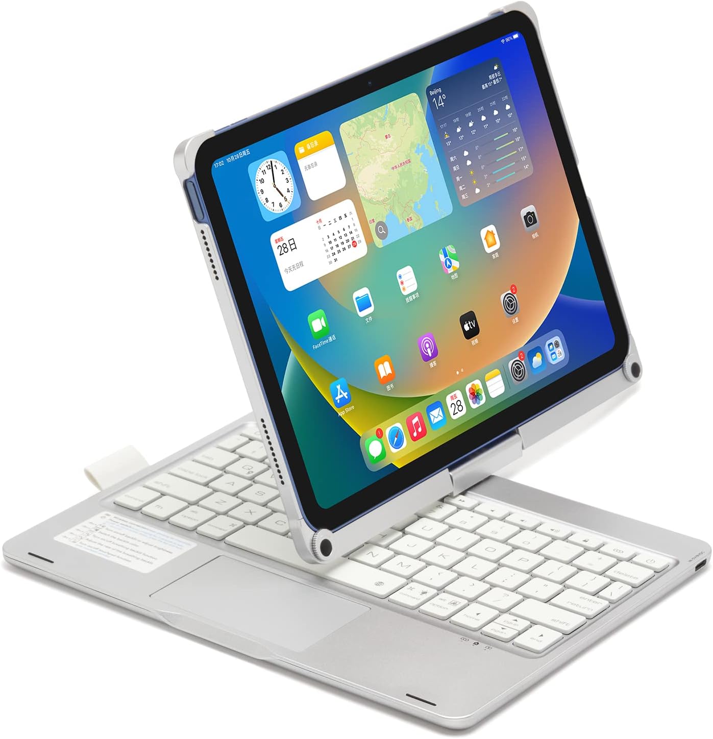 Apple Computer Rotatable Amazon.com: GOOVEN 360° Rotatable iPad 10th Gen 2022 Keyboard Case with ...
