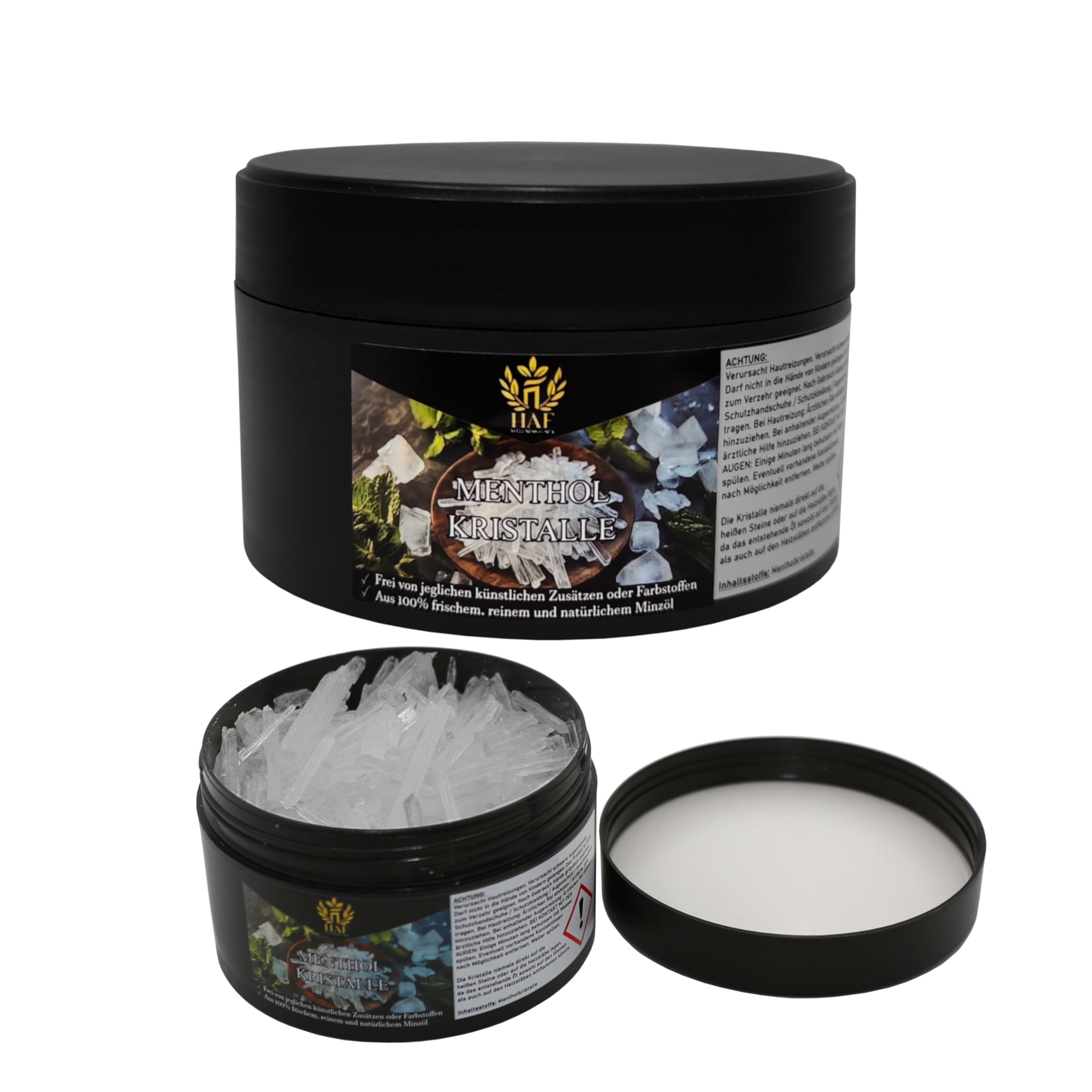 Sugeru Cristaux De Menthol - Fabriqué à Partir De Menthe Pure