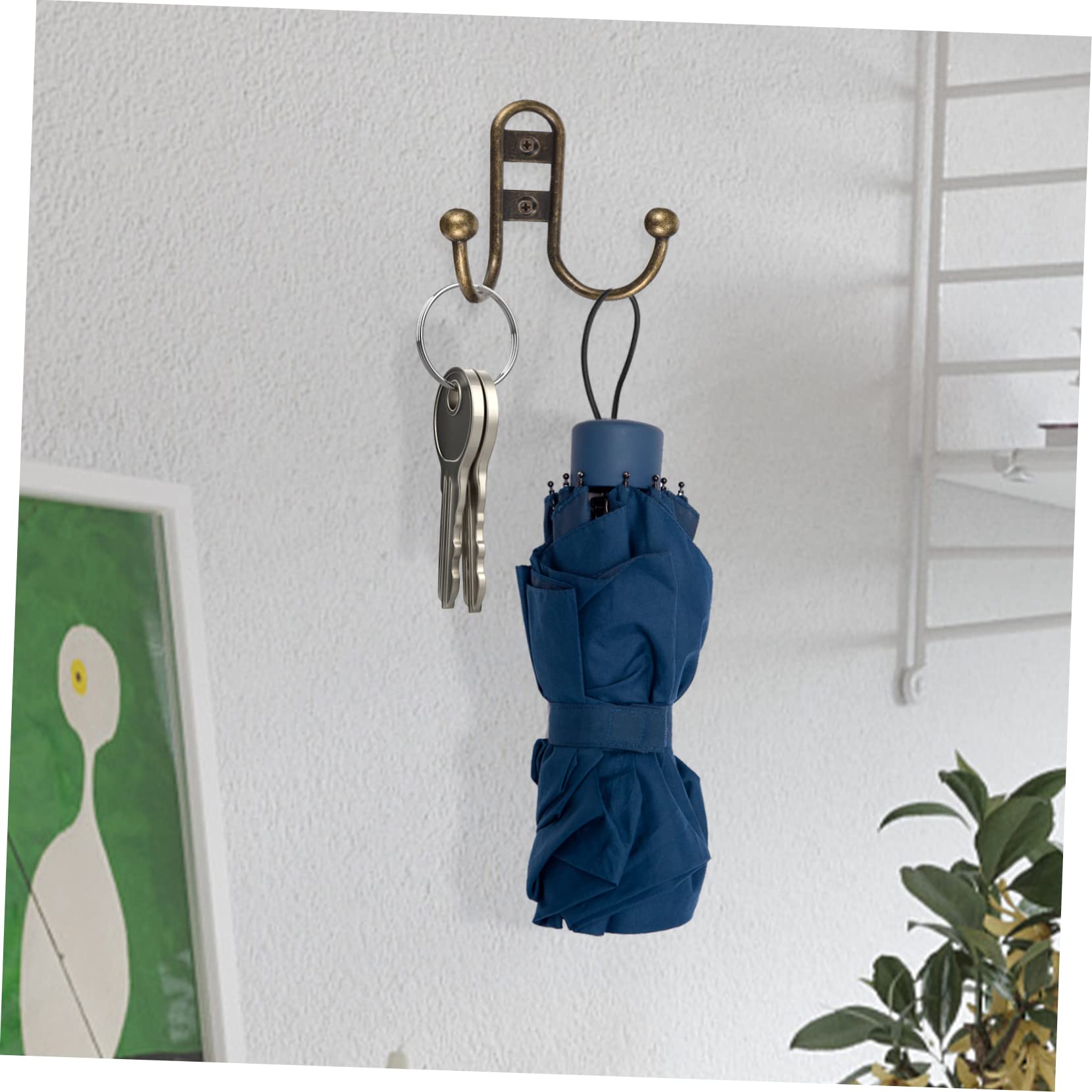 VASDEV 30 Piezas de Ganchos de baño Vintage Ganchos montados en la Pared Ganchos de Metal Gancho de Toalla de baño Ganchos de Puerta de baño Ganchos de Pared de baño Ganchos de Sombrero g