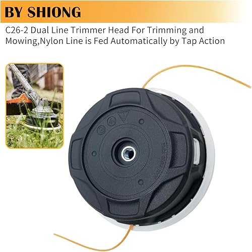 Miniatura 4 de 1 cabezal de recortadora C26-2 reemplazar 4002 710 2169 para stihl FS55 FS55R FS56 FS56RC FS70 FS70R FS80 FS85 FS90 FS90R FS91 FS94 S250FS240 FS131R