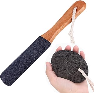 Pumic Stones for Feet Lava Pumice Stone Foot File Pumice Stone for Callus Removal Scrubber for Hands Care Foot Exfoliation...