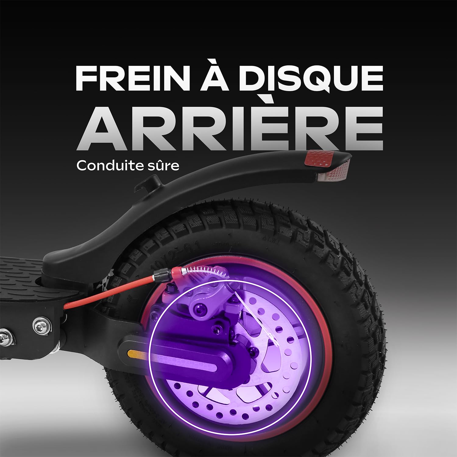 Trottinette Électrique Adulte UrbanGlide 100P11 – Autonomie Jusqu'a 30 km - Pneu 10" - Batterie 42V - Poids 15Kg