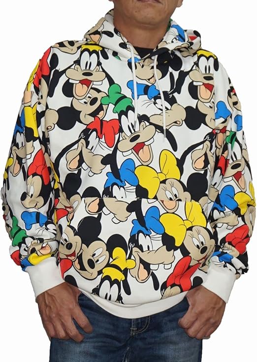 Amazon Co Jp リーバイス Levi S ディズニー パーカ メンズ ミッキー ミニー グーフィー プルオーバー 服 ファッション小物