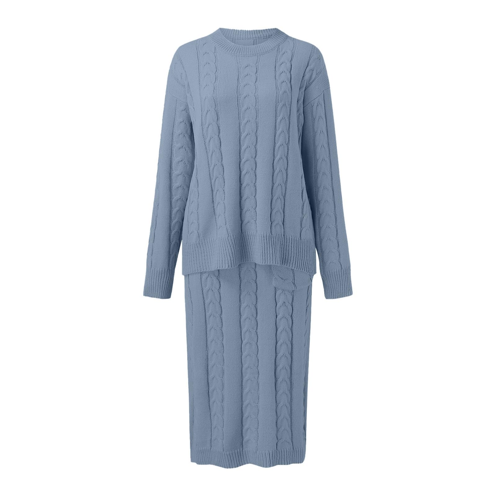 Maglione da Donna Lavorato a in Tessuto antitarme Caldo e Accogliente per l'autunno e l'inverno