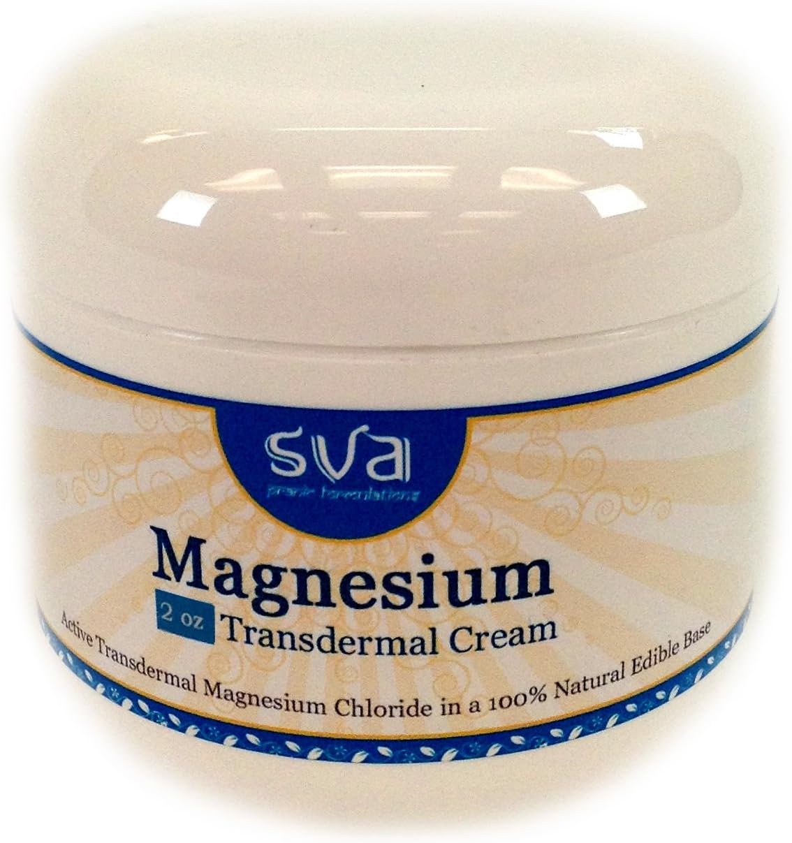 SVA - Magnesium Transdermal Cream - 2oz