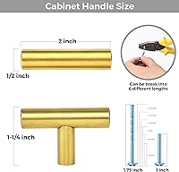 Vista 18 de 5 Pack Matte Black Cabinet Knobs - Kitchen Cabinet Knobs Black Cabinet Pulls for Kitchen Cabinet Drawer Stainless Steel Dresser Knobs for Cabinet