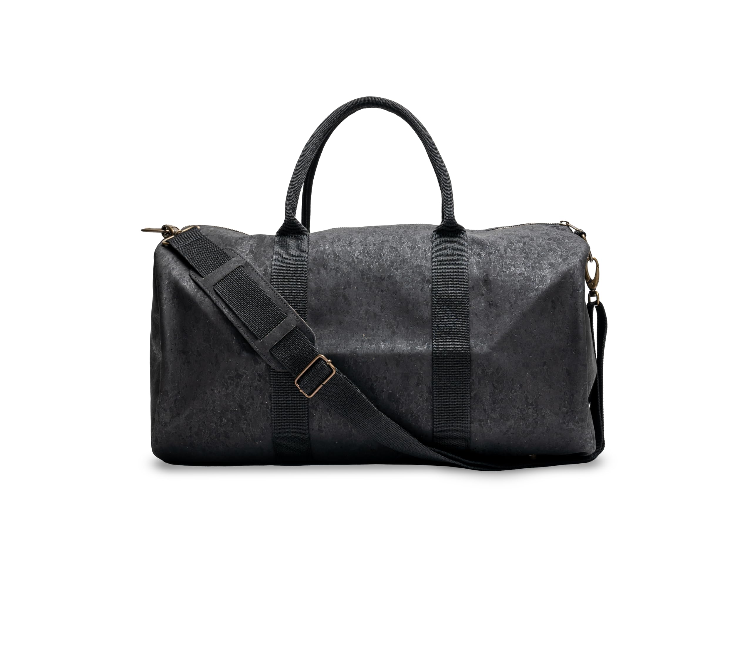 BELEAF Carry Cork – pojemna torba podróżna z korka – wegańska, Cork Black, Minimalny
