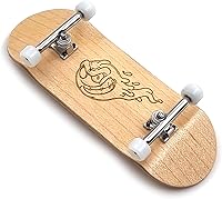 Vista 19 de SPITBOARDS® 34mm x 96mm Juego de Diapasón Pro (Completo) Cubierta de Madera Real Camiones Pro con Tuercas de Bloqueo y Bujes Pro Ruedas Pro
