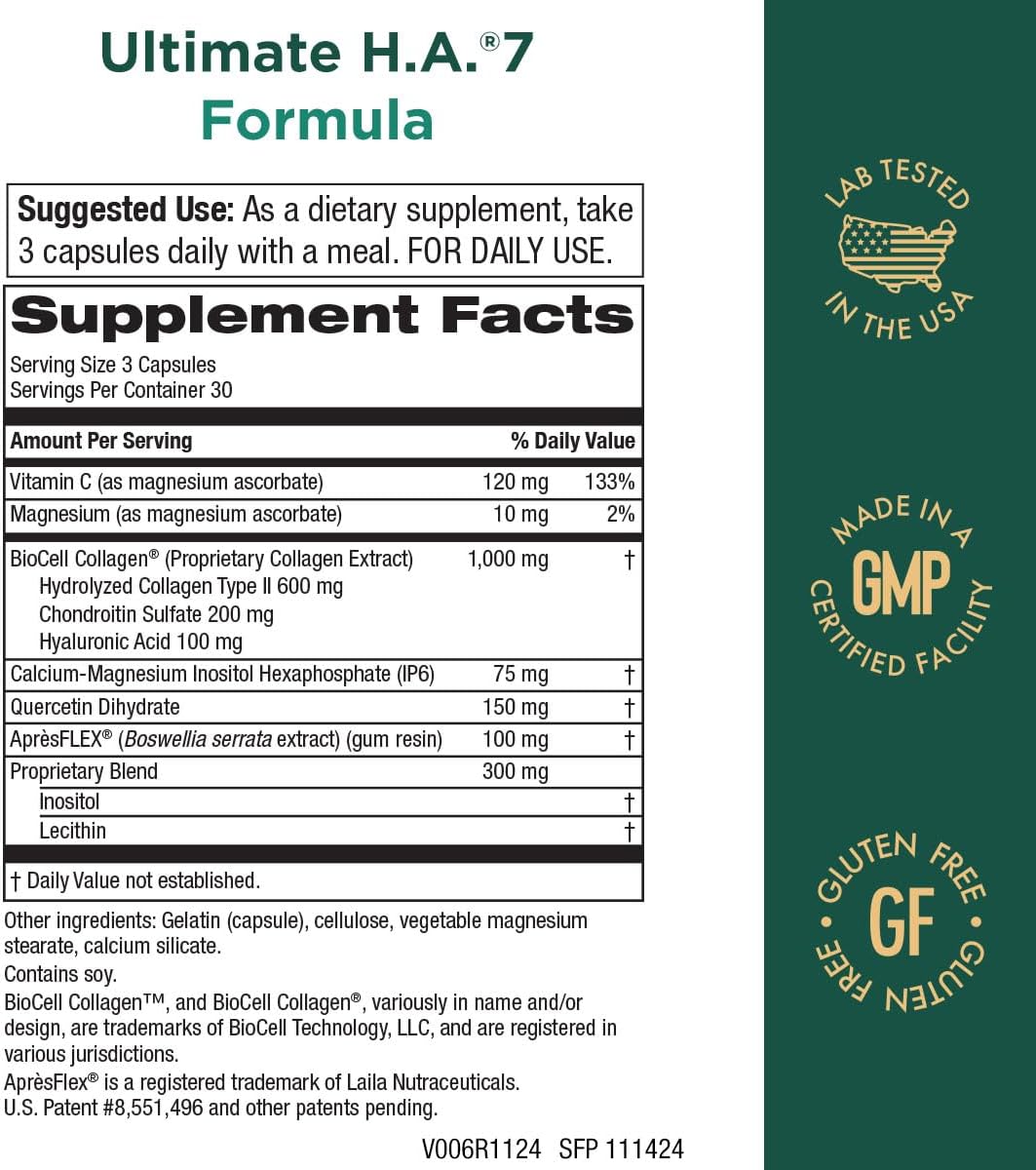 Purity Products - Ultimate H.A.® 7 -90 cap