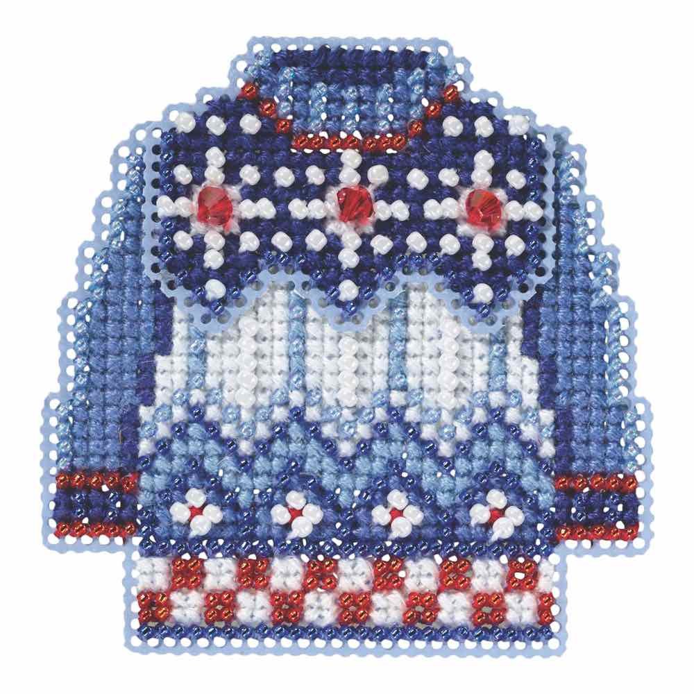Mill HillMill Hill Sweater Weather Winter Holiday Collection Counted Cross Stit-2.75x2.75 14 Count