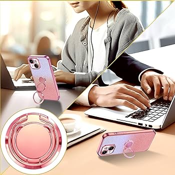 Amazon.co.jp: KAJICOO iPhone 13 Mini ケース ダブルリング付き