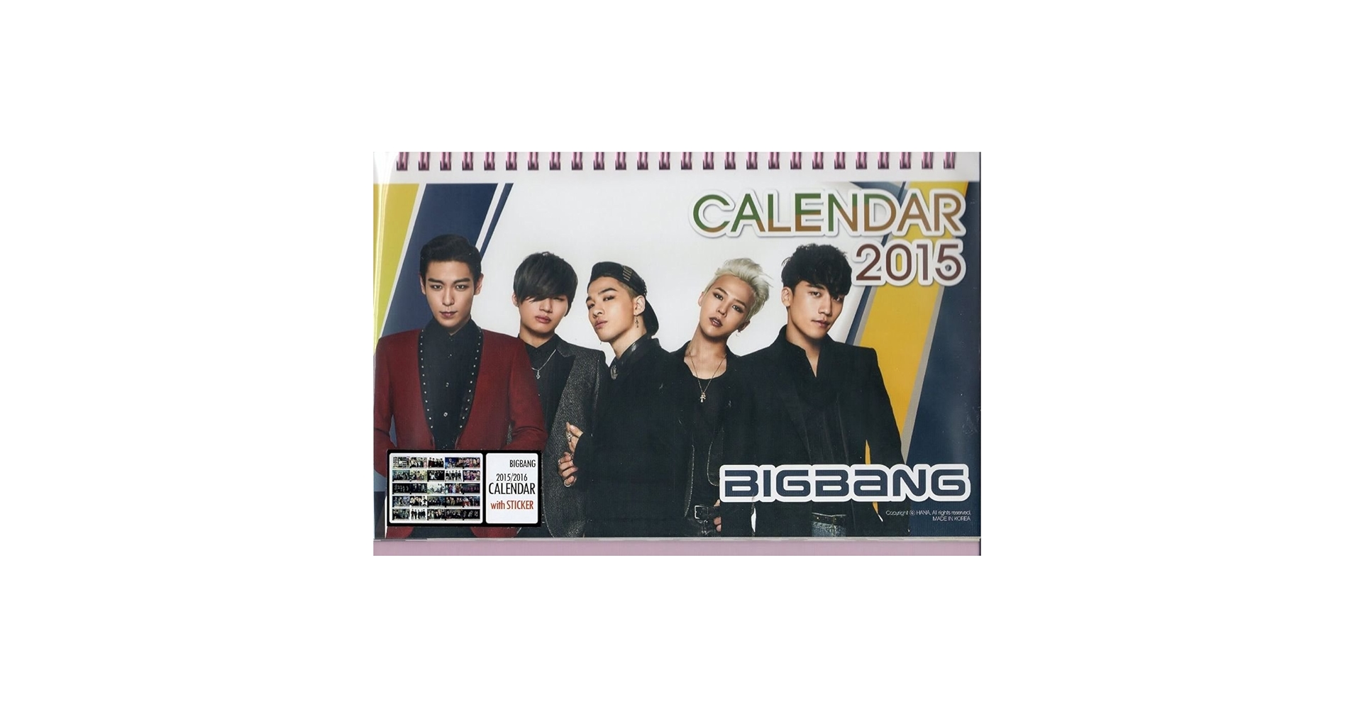 BIGBANG V.I フォト　カレンダー&ダイアリー BIGBANG V.I フォト カレンダー&ダイアリー BIGBANG V.I フォト