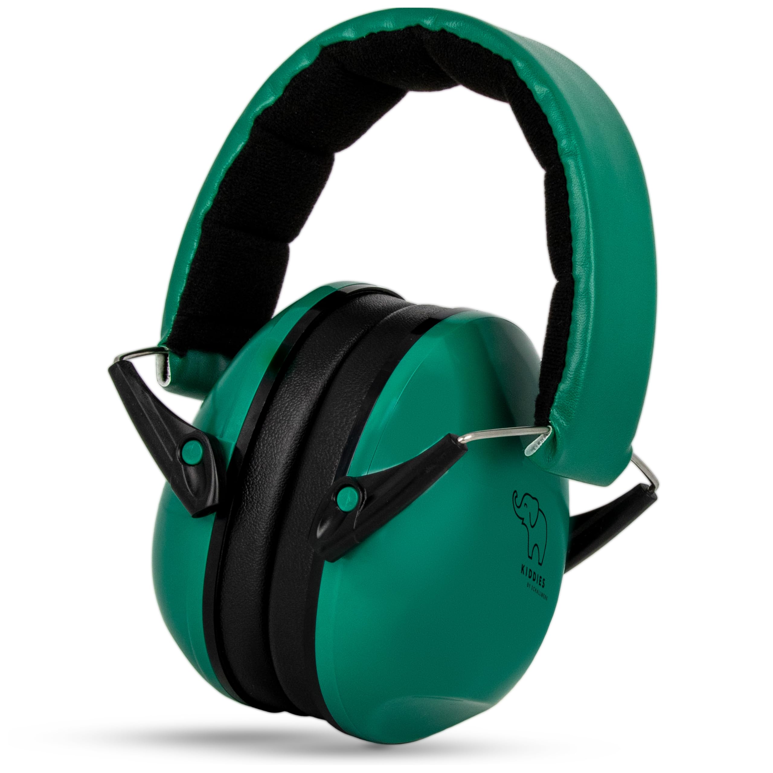 Schallwerk ® Paraorecchie per bambini (Jungle Green) | Protezione dell'udito per bambini – Cuffie di alta qualità – Paraorecchie ideali per tutti i giorni ed eventi