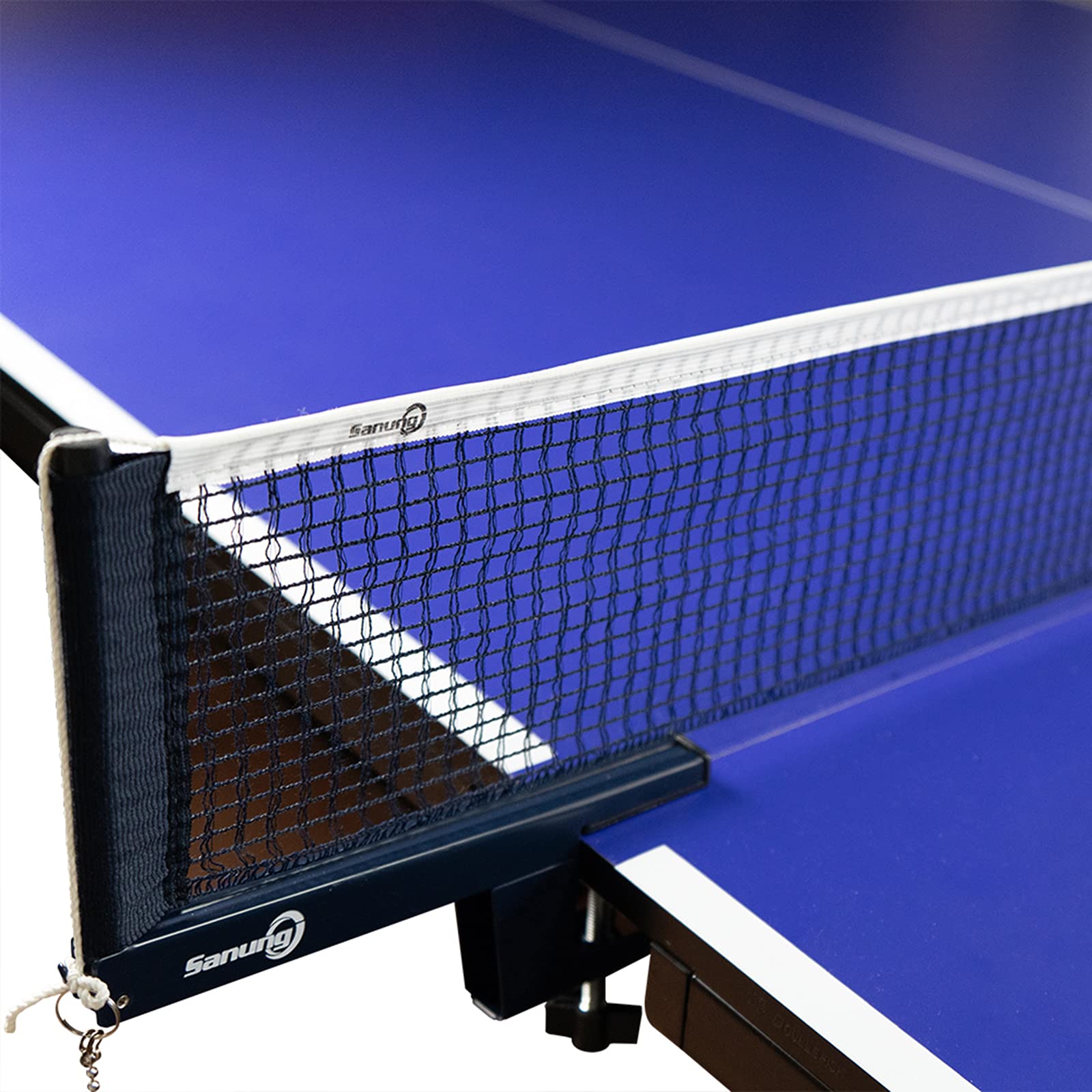 卓球台　ラケットセット　配達可能（要相談） Amazon | Sanung 卓球ネット サポーター S205 螺旋固定式 ピンポン
