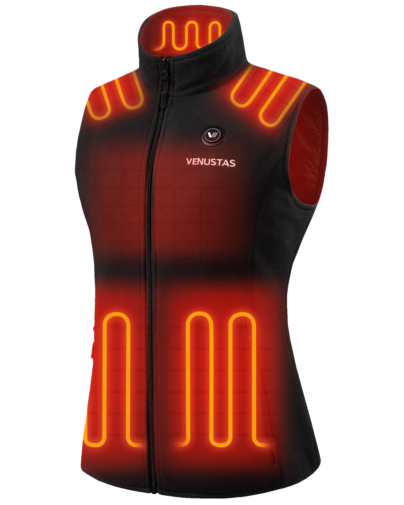 Venustas Women's Fleece Heated Vest