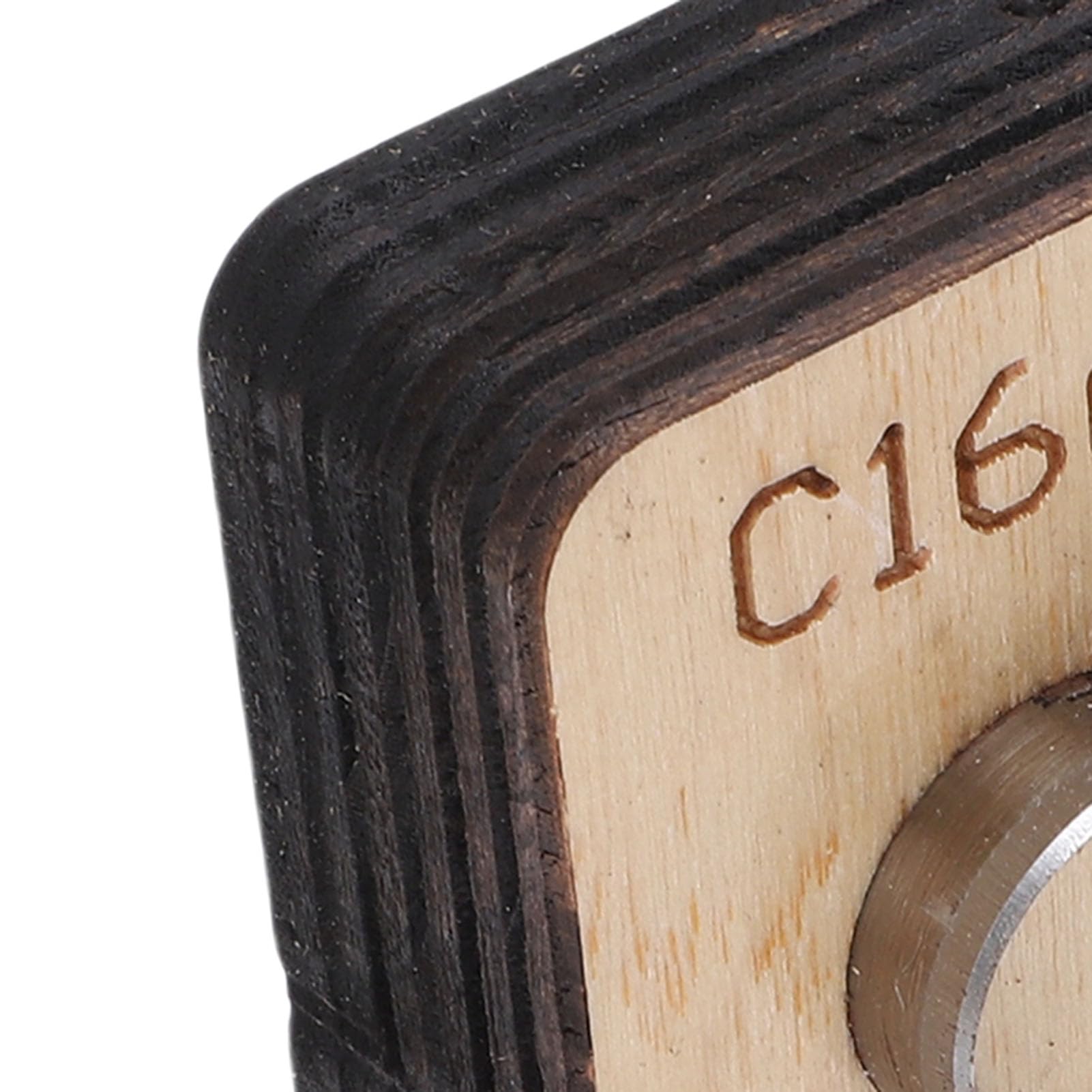 Fustella di Cuoio a Forma di Fiore, Stampo di Punzonatura in Legno Massello e Acciaio al Carbonio per Tagli Netti, con Design a Pressione Facile per (35mm)