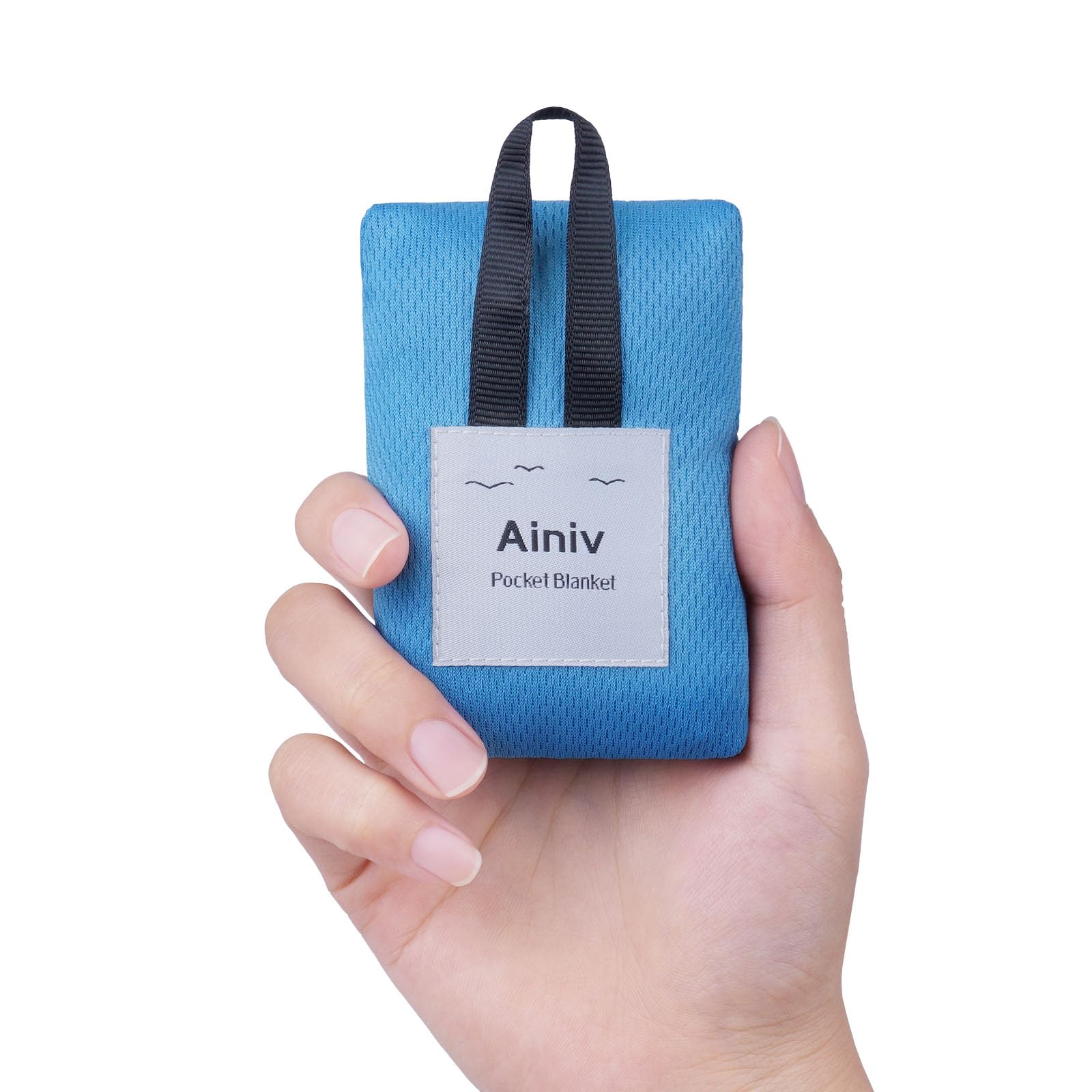 Ainiv Mini Coperta da Picnic Tascabile, 70 x 110 cm, Ultraleggero Coperta da Spiaggia Portatile Tappetino da Picnic Pocket Portatile Tappetino da Spiaggia per Campeggio, Trekking, Montagna, Viaggi