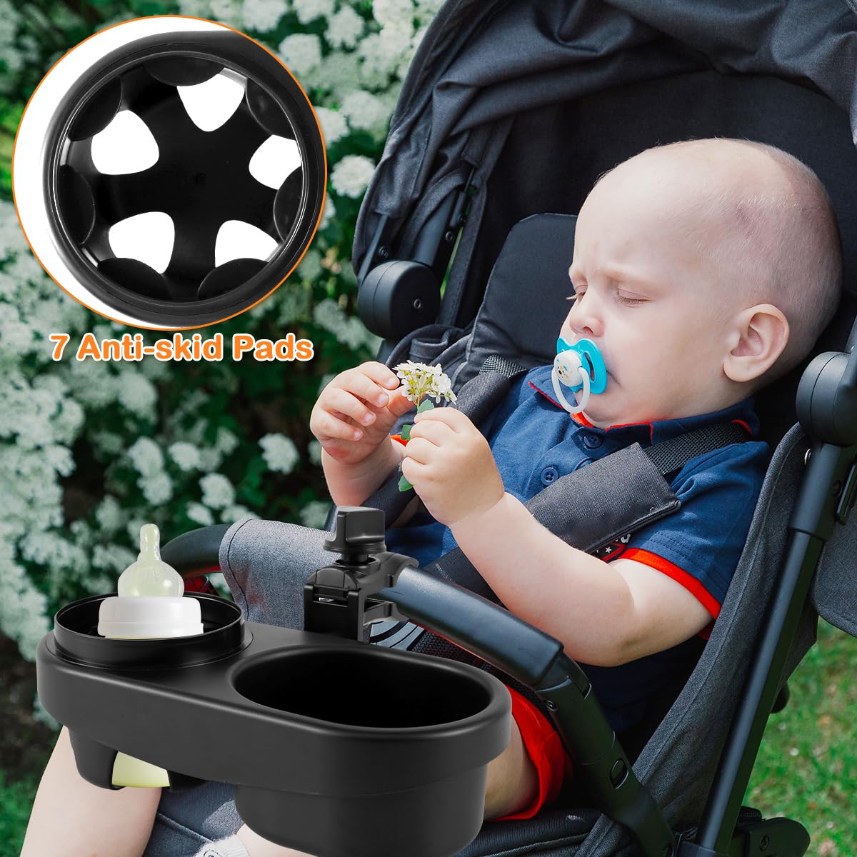Graco Stroller Attachments In Universal Stroller Snack Tray