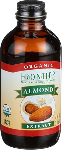 Frontier Hierba Extracto de Almendra - Orgánico - 4 Oz