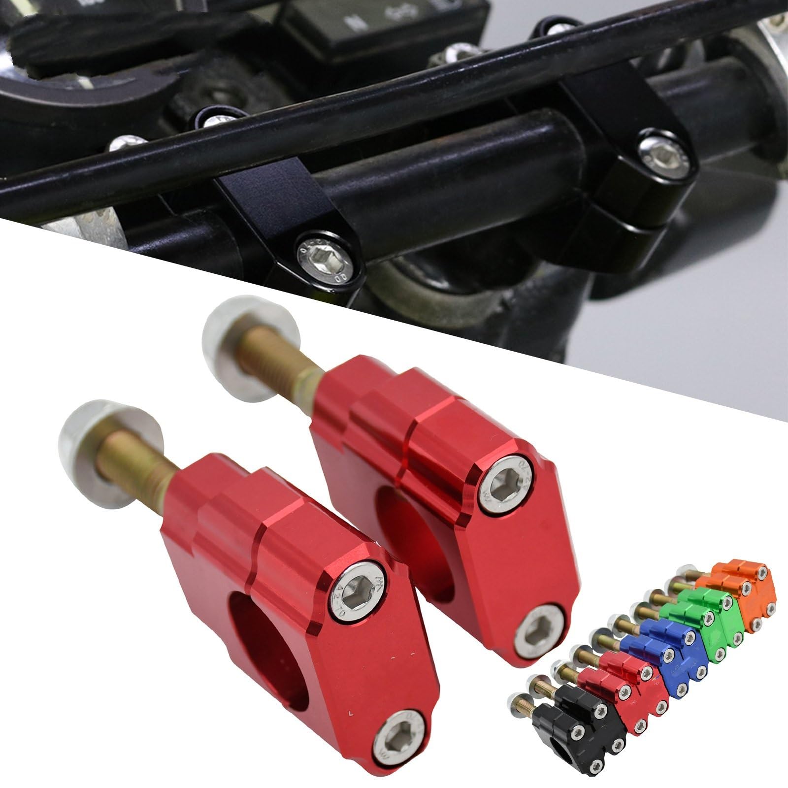 Pistol Motorcycle Risers