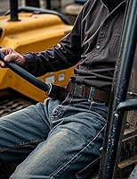 Vista 30 de JUKMO Cinturón táctico de liberación rápida, trabajo militar de 1.5 pulgadas, cinturón de senderismo con hebilla de cinturón de seguridad resistente