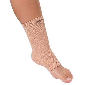 Silipos 10845 Gel Tubing Ankle Sleeve, 3" x 10"