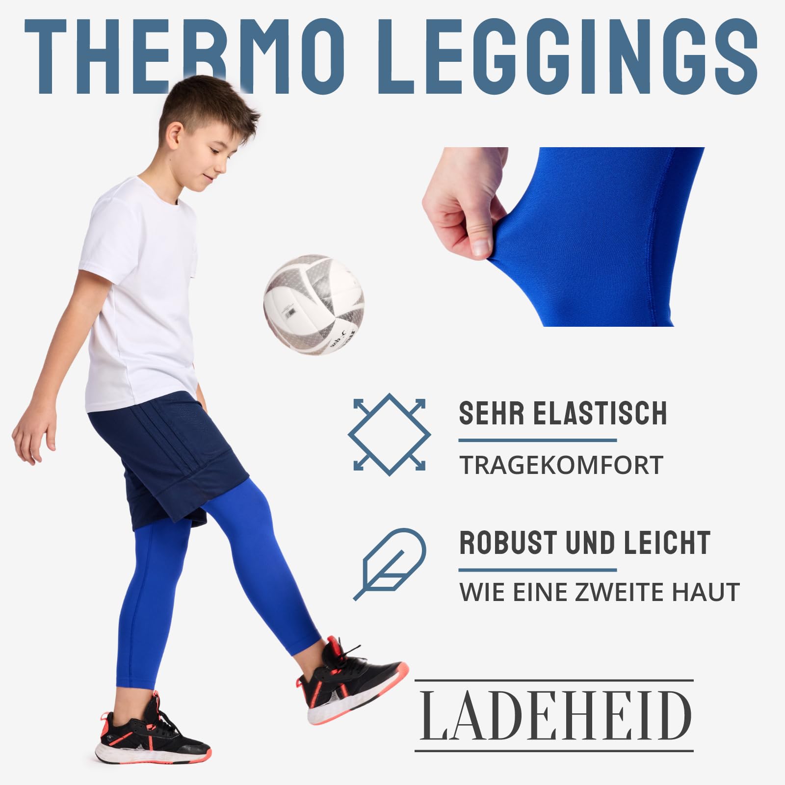 Leggins Térmicos para Invierno Niños Mallas Deportivas Sin Costuras Snowboard Esquís LA40-259