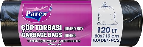 Parex Parex Professional Çöp Torbası Jumbo Boy 10'lu