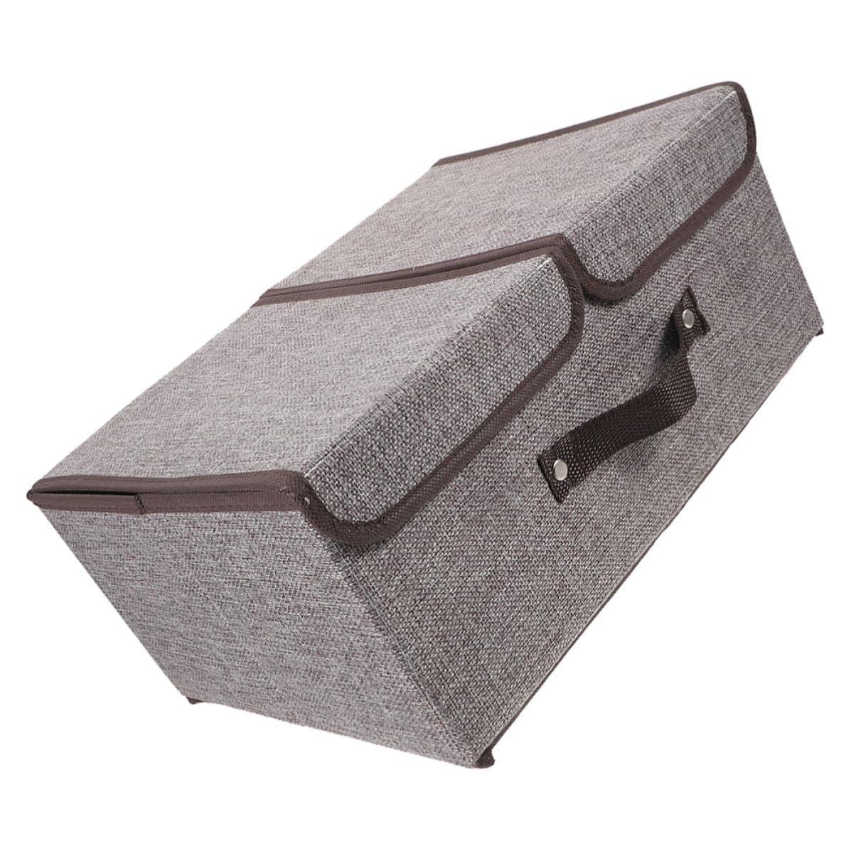 Boîte de rangement double couvercle Alasum pour stopper le désordre de linge