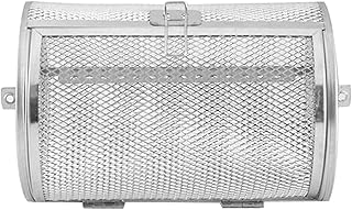 CALANDIS® Kitchen Rotisserie Grill Roaster Drum Oven Basket Oven Roast 140x180mm | Stainless Steel | 1 Piece Grilled Cage for Roaster Rotisserie Oven