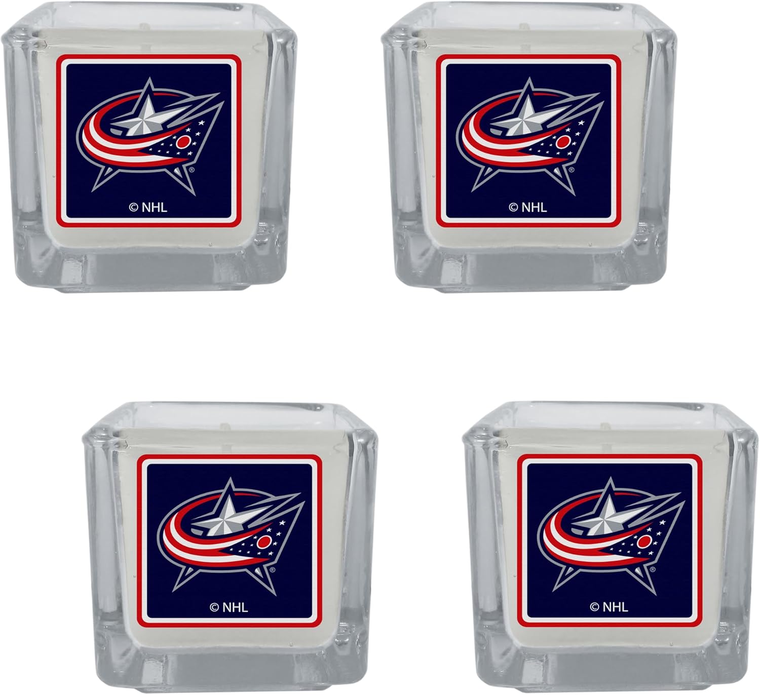 Siskiyou Sports NHL Columbus Blue Jackets Scented Candles, 4 pk One Size, Team Colors