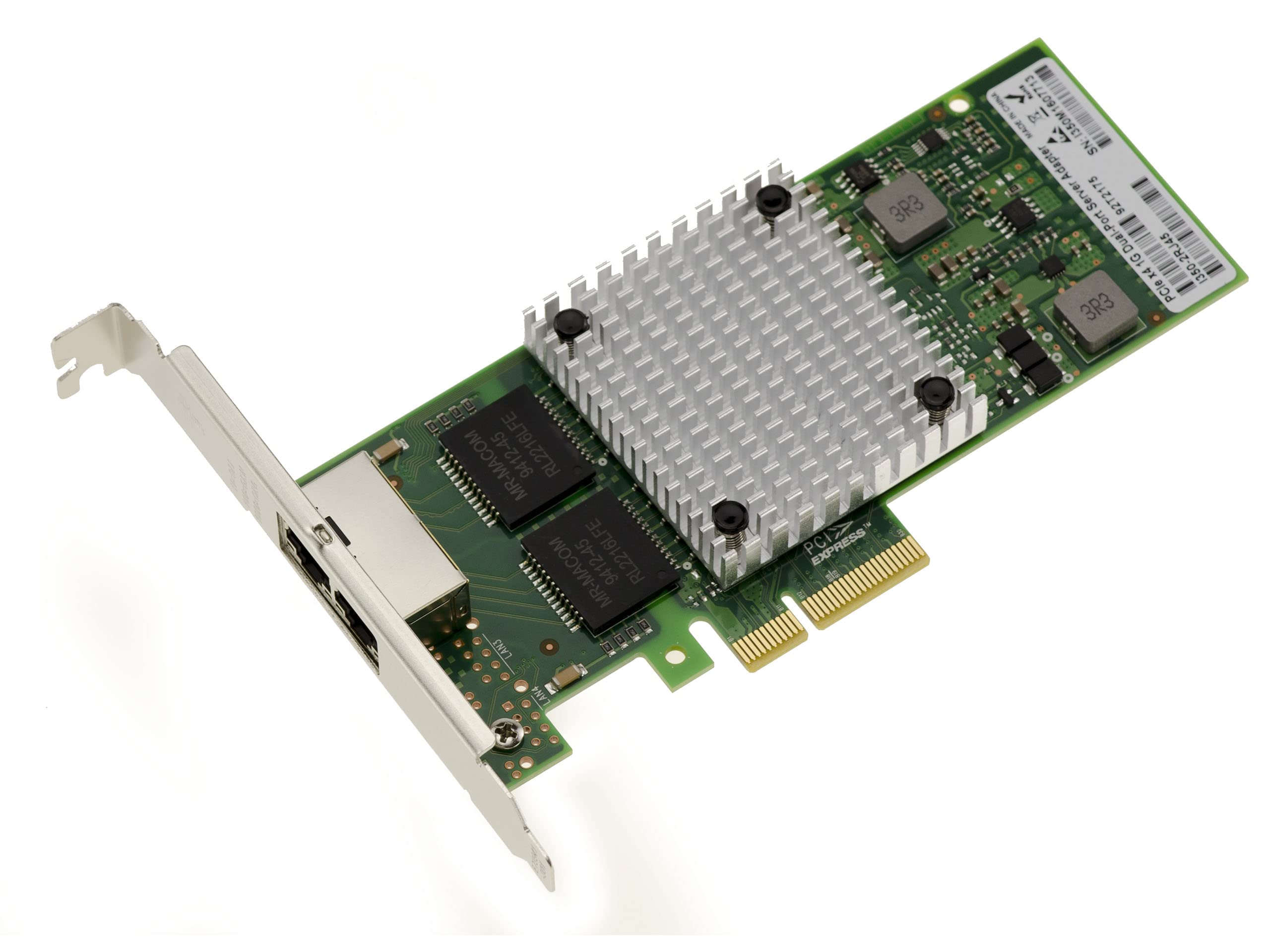 KALEA-INFORMATIQUE Scheda di rete a 2 porte Gigabit Ethernet RJ45 1G LAN su slot PCIe x4 con chipset I350AM2, qualità industriale