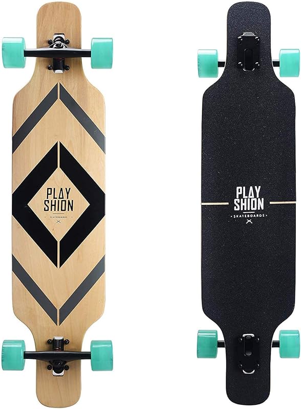 39 Inch Drop Through Longboard Skateboard for Beginners